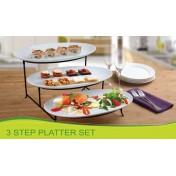 3 Step Platter Set
